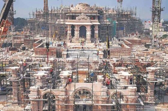 Construction of Second Floor of Shri Ram Temple Started